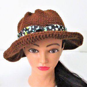 Handmade By Me Crochet Picture Hat